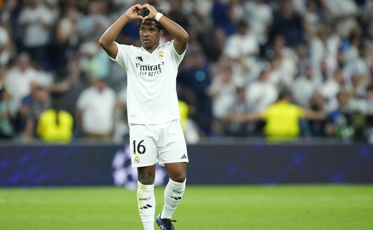 Edrick Video: El golazo de Endrick en Real Madrid en la Champions League