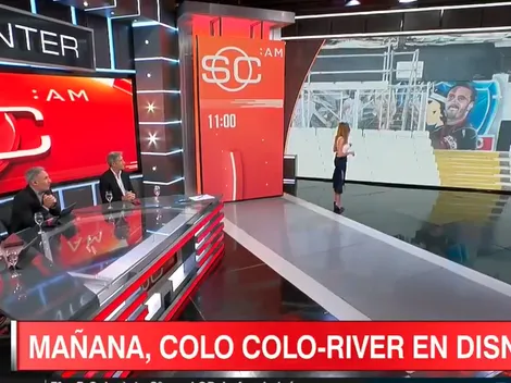 "Qué importante": Espina se sorprende con mural en el Monumental