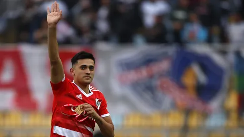 Pablo Solari vuelve a reecontrarse con los hinchas de Colo Colo.