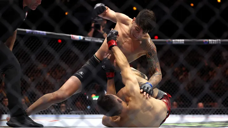 Ignacio Bahamondes consiguió un triunfo increíble y otra vez por KO en la UFC.