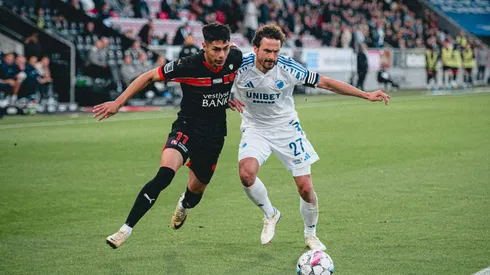 Darío Osorio no lo pasa bien en Dinamarca.