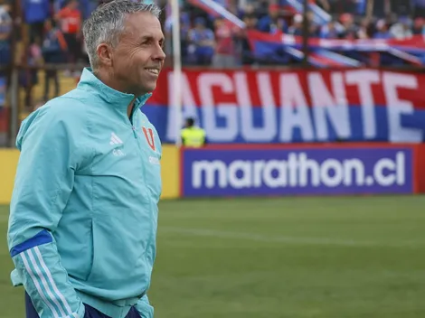 Álvarez imita gesto del último DT que sacó campeón a la U