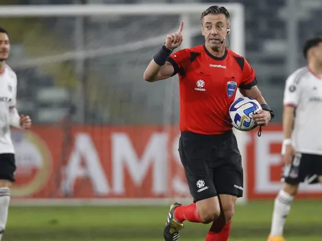 Con un expulsado: el historial del árbitro Claus con Colo Colo