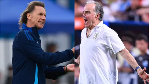Ricardo Gareca y Marcelo Bielsa tuvieron una diferencia abismal para enfrentar un tema muy similar.