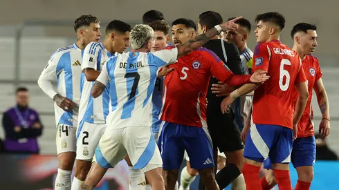 El llanto de Rodrigo de Paul que incluyó a Chile.