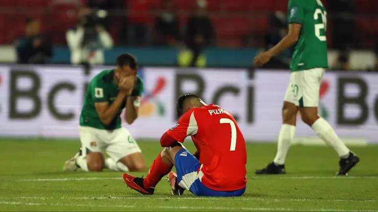 Vicente Pizarro se lesionó ante Bolivia.