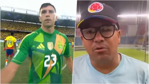 Jhonny Jackson, camarógrafo agredido por Dibu Martínez.