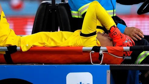 Carlos Lampe sufrió lesión al momento de que Chile marcó ante Bolivia.