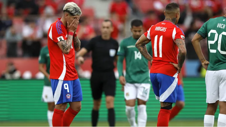 Chile sufre mucho en la tabla de posiciones.