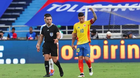 James Rodríguez marcó el segundo gol de Colombia.