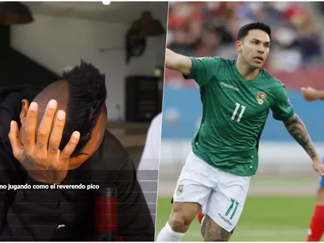 Vidal enfurecido: "¡Qué terrible! Cómo te va a hacer un gol Bolivia"