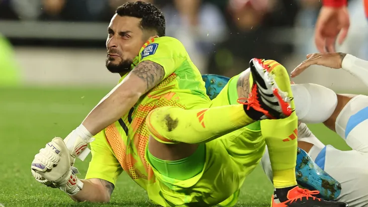 Gabriel Arias atajó ante Argentina y ahora es duda.
