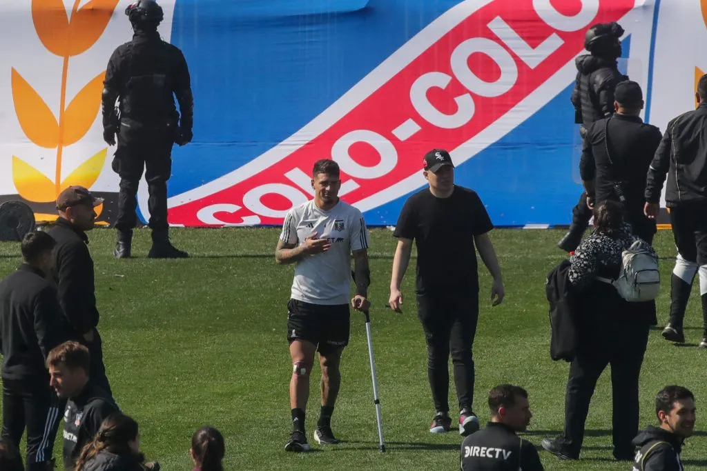 Saldivia ya entrena y rema para ser considerado contra River Plate.