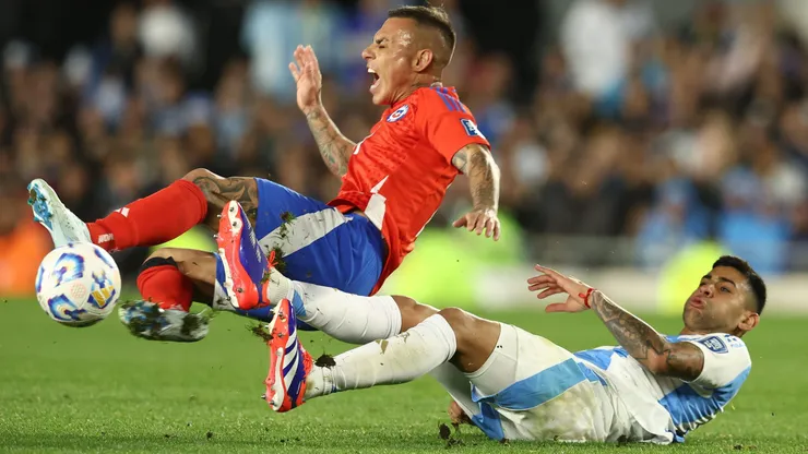 Eduardo Vargas no ha marcado hace rato por las Eliminatorias.