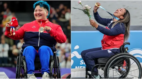 Marion Serrano y Katherinne Wollermann ganan medalla para Chile en Paralímpicos de París 2024.