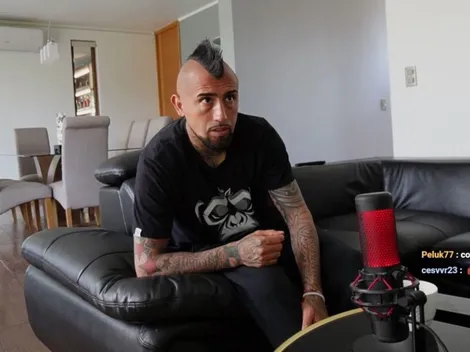 En Argentina le dan bola a la rabia de Vidal contra sus compañeros