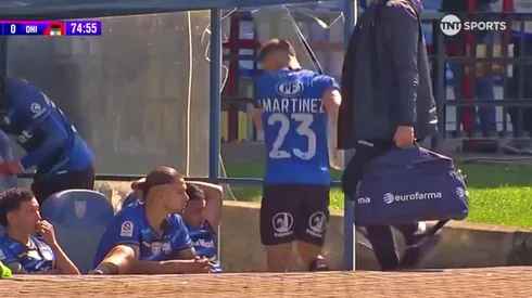 El instante de furia de Cris Martínez.