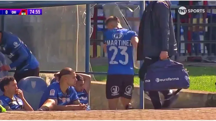 El instante de furia de Cris Martínez.