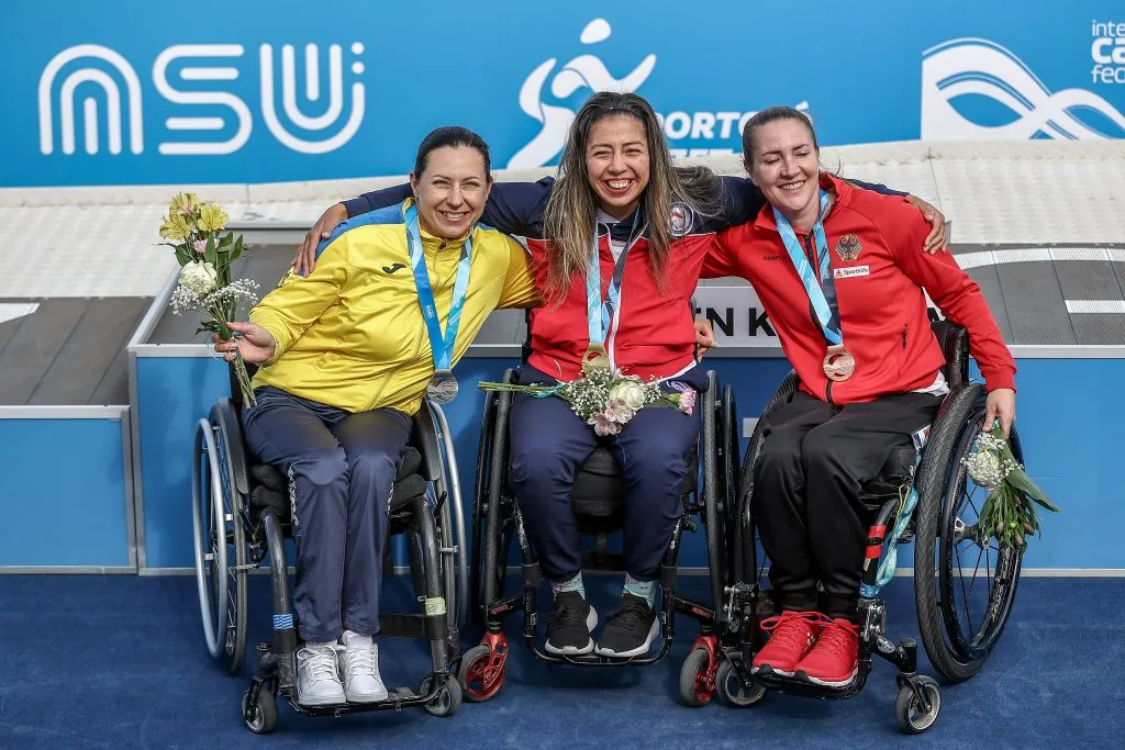 Katherinne Wollermann obtiene el cuarto oro paralímpico en la historia de Chile | Getty Images