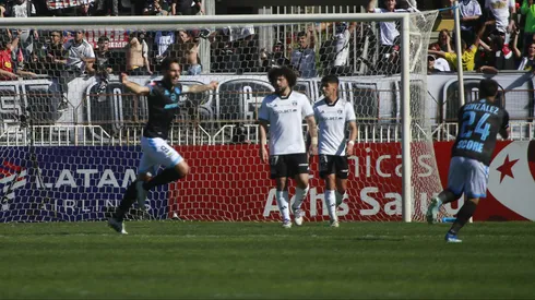 Tres goles marcó Joaquín Larrivey ante Colo Colo en Talca.