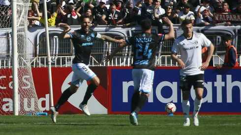 Larrivey tras sus tres goles a Colo Colo.
