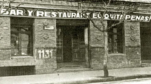 El Quitapenas original, donde nació Colo Colo.