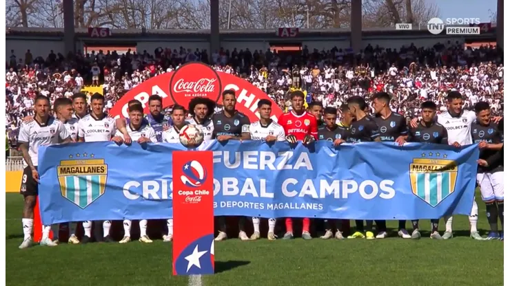 Colo Colo y Magallanes homenajearon a Cristóbal Campos