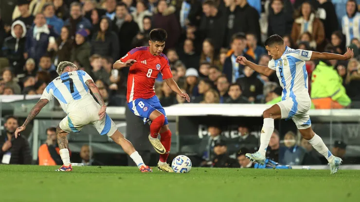 Darío Osorio fue de los más cuestionados en la caída ante Argentina