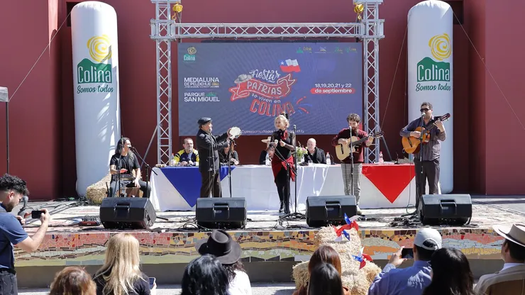 Fiestas Patrias en Colina.