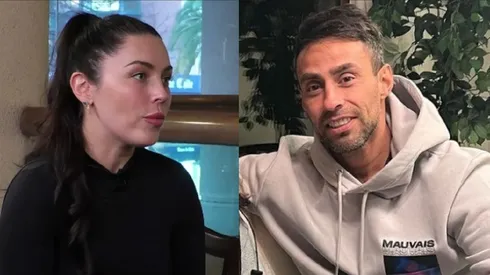 La panelista de TV entregó detalles de su relación con el futbolista.
