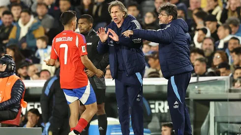Marcelino Núñez recibió el furioso reto de Ricardo Gareca.
