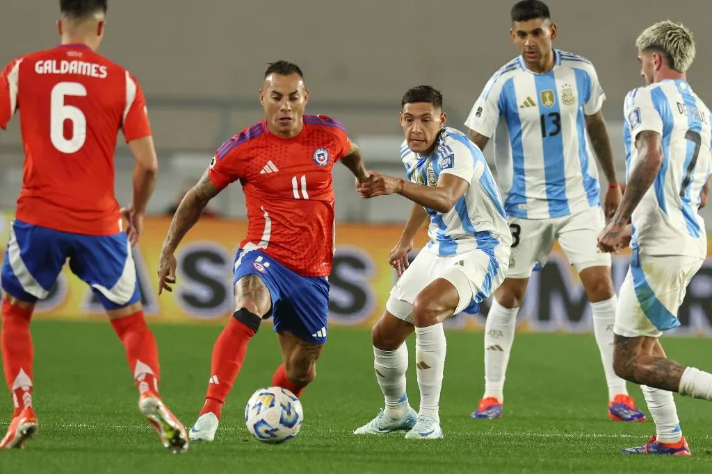 Triunfo de Argentina contra Chile.