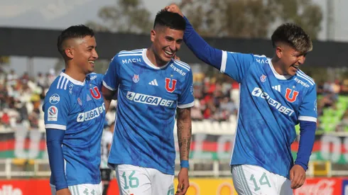 Matías Sepúlveda celebra su golazo en Copa Chile ante Palestino