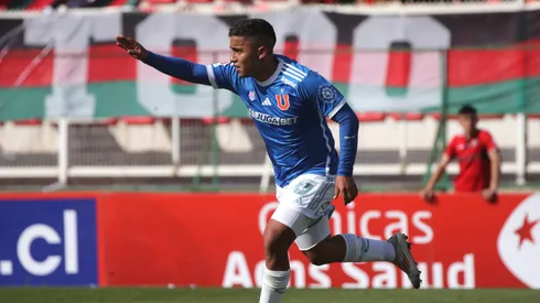 Nicolás Guerra fue la figura en la goleada de la U ante Palestino.