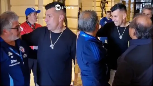 Gary Medel visitó a la Roja