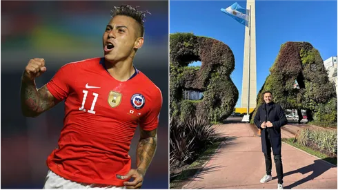 El Trovador gritó un gol de Chile en pleno Buenos Aires.