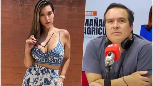 La modelo respondió a Caamaño y negó la relación con Isla.