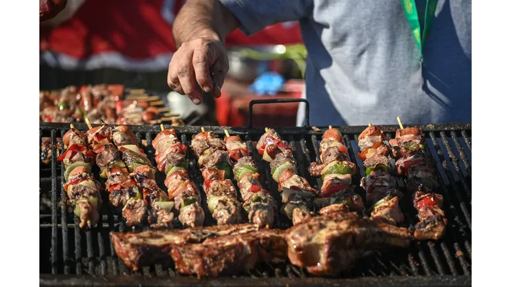 Asados en Fiestas Patrias.