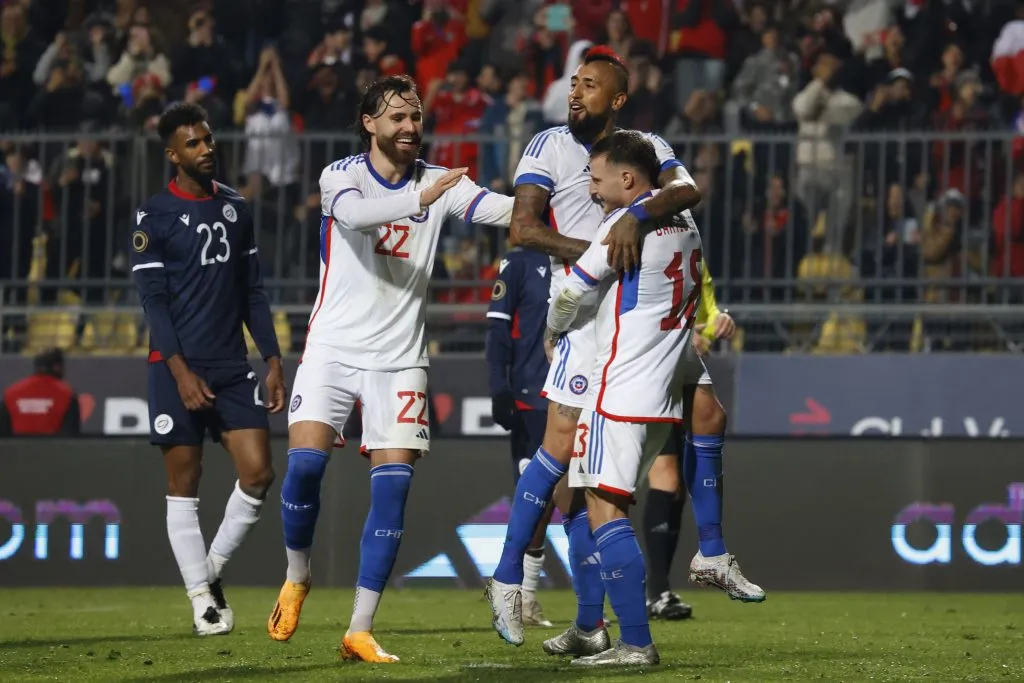 Bruno Barticciotto no podrá jugar por Chile en la doble fecha de septiembre por lesión. Foto: Photosport.