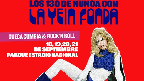 La Yein Fonda se celebrará entre el 18 y 21 de septiembre en el Parque Estadio Nacional.