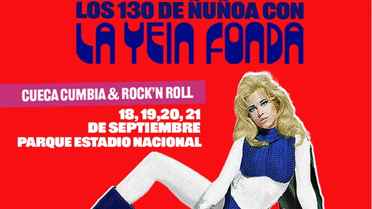 La Yein Fonda se celebrará entre el 18 y 21 de septiembre en el Parque Estadio Nacional.