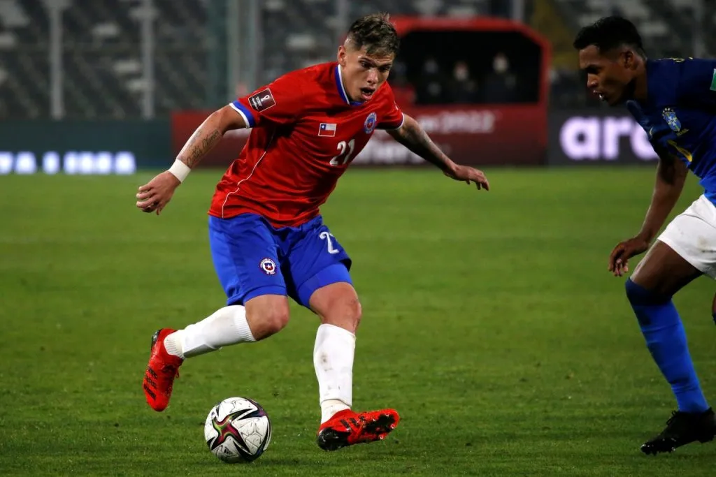 Carlos Palacios no juega por la Selección Chilena desde septiembre de 2021 (Photosport)