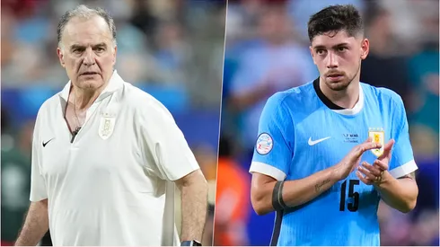 Valverde mostró su agradecimiento con Bielsa