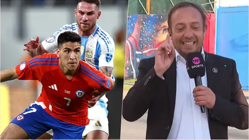 Marcelo Díaz se la jugó para el duelo entre Argentina y Chile.