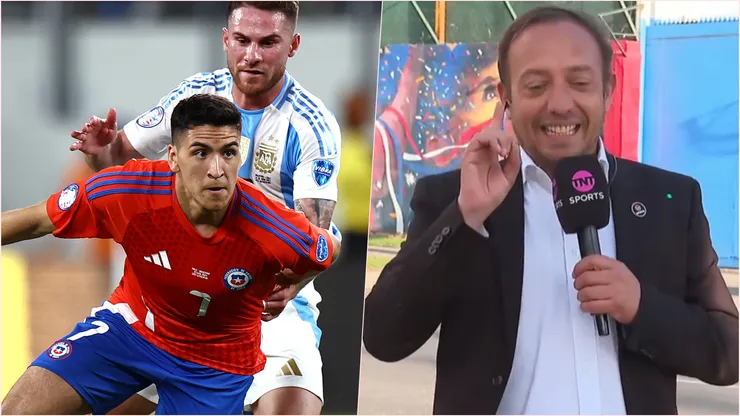 Marcelo Díaz se la jugó para el duelo entre Argentina y Chile.