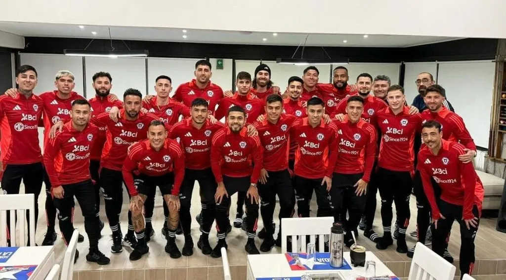 La foto de todo el actual plantel de la Roja por Cristóbal Campos.