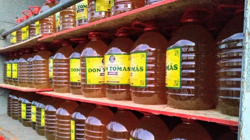 Esta bebida es tradicionalmente usada para la elaboración del "terremoto".