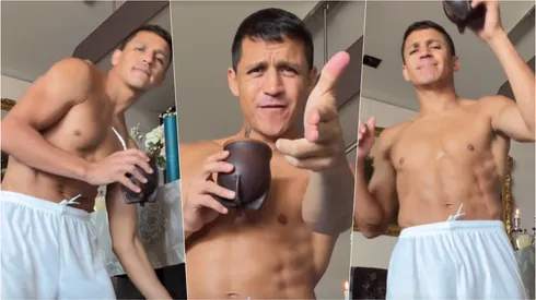 Alexis Sánchez no se hace problemas por su presente.