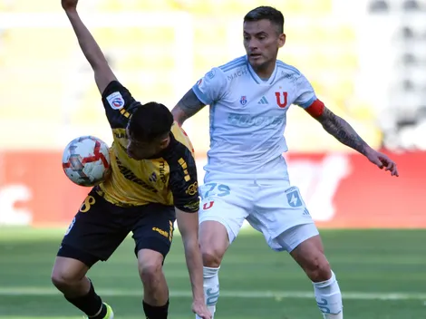 Los bestiales números de Aránguiz en la U contra Coquimbo