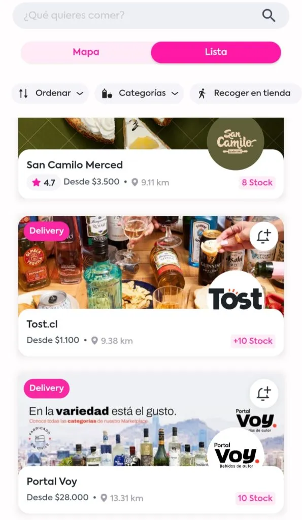 Así funciona la app. Foto: App GoodMeal.